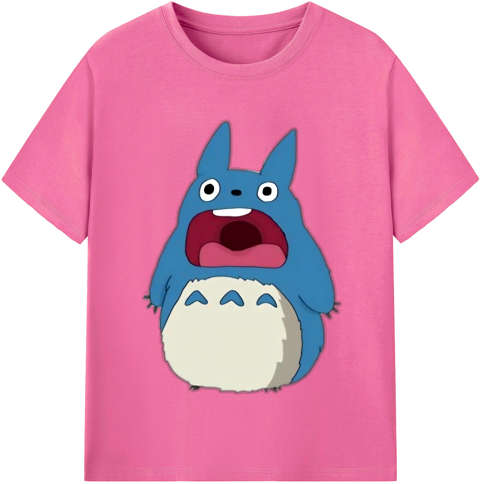 （画像用） となりのトトロ 草壁メイ 草壁サツキ My Neighbor Totoro Satsuki Kusakabe Mei Kusakabe レディースカジュアルプリントTシャツ（綿100％）